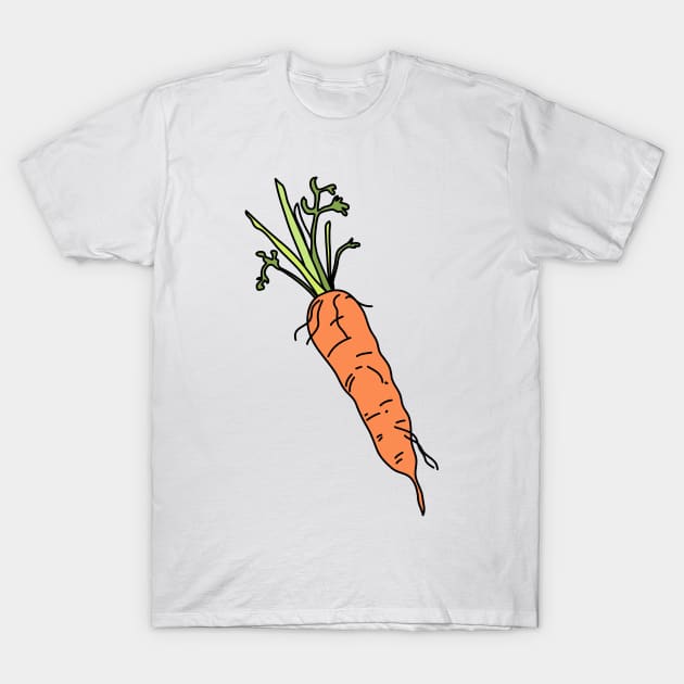 Carrot T-Shirt by notsniwart